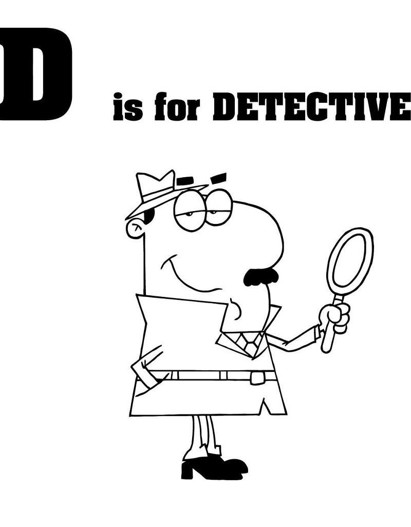 Detective Letter D