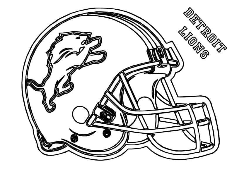 Football Helmet Coloring Games - ColoringGames.Net