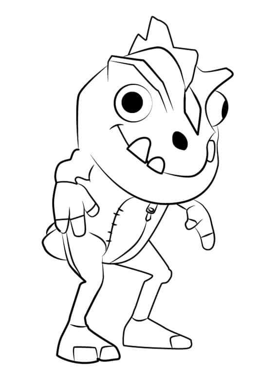 Dino from Subway Surfers