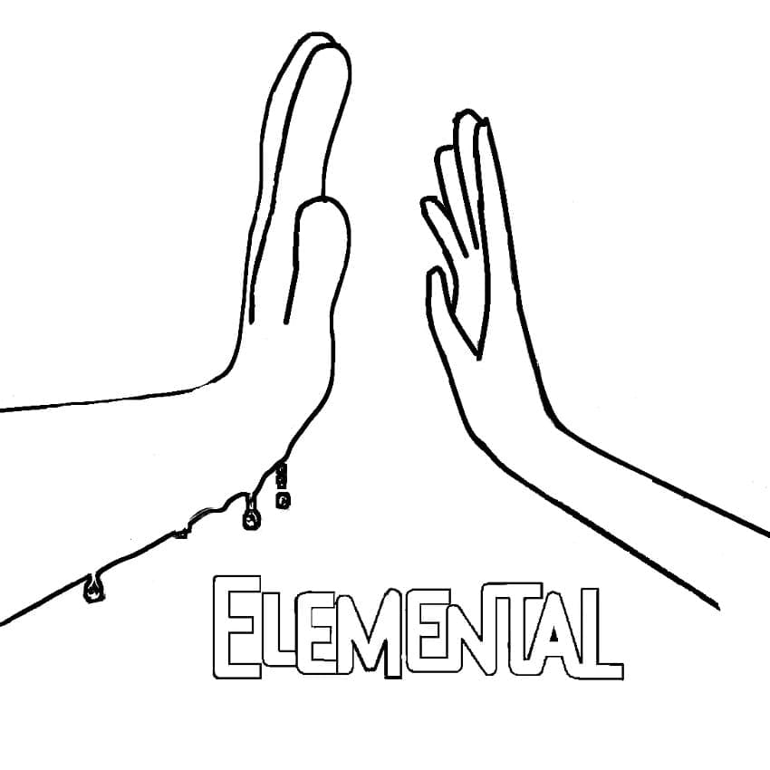 Disney Cartoon Elemental