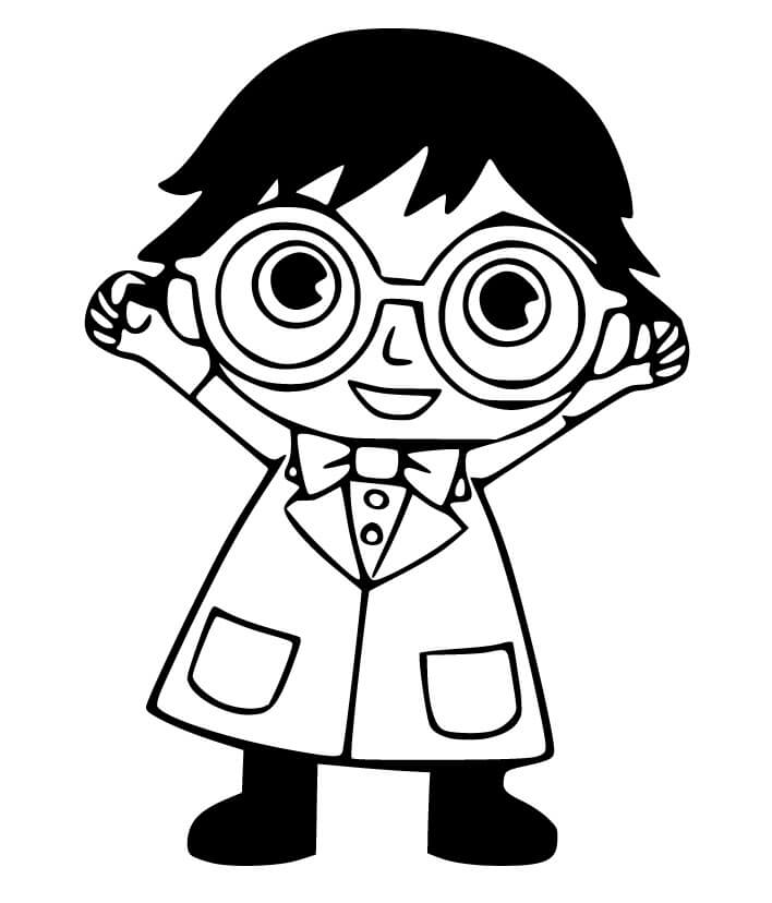 Doctor Ryan Coloring Game Doctor Ryan