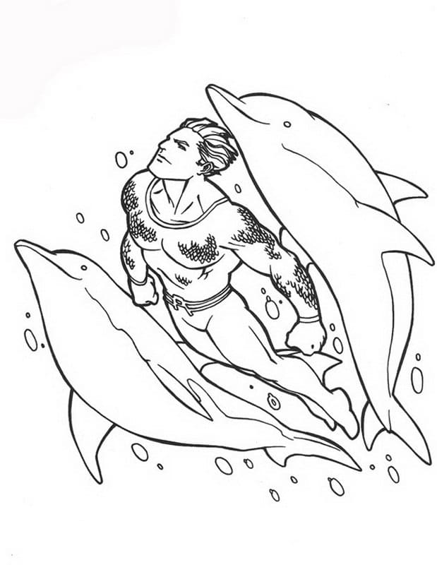 Dolphins and Aquaman