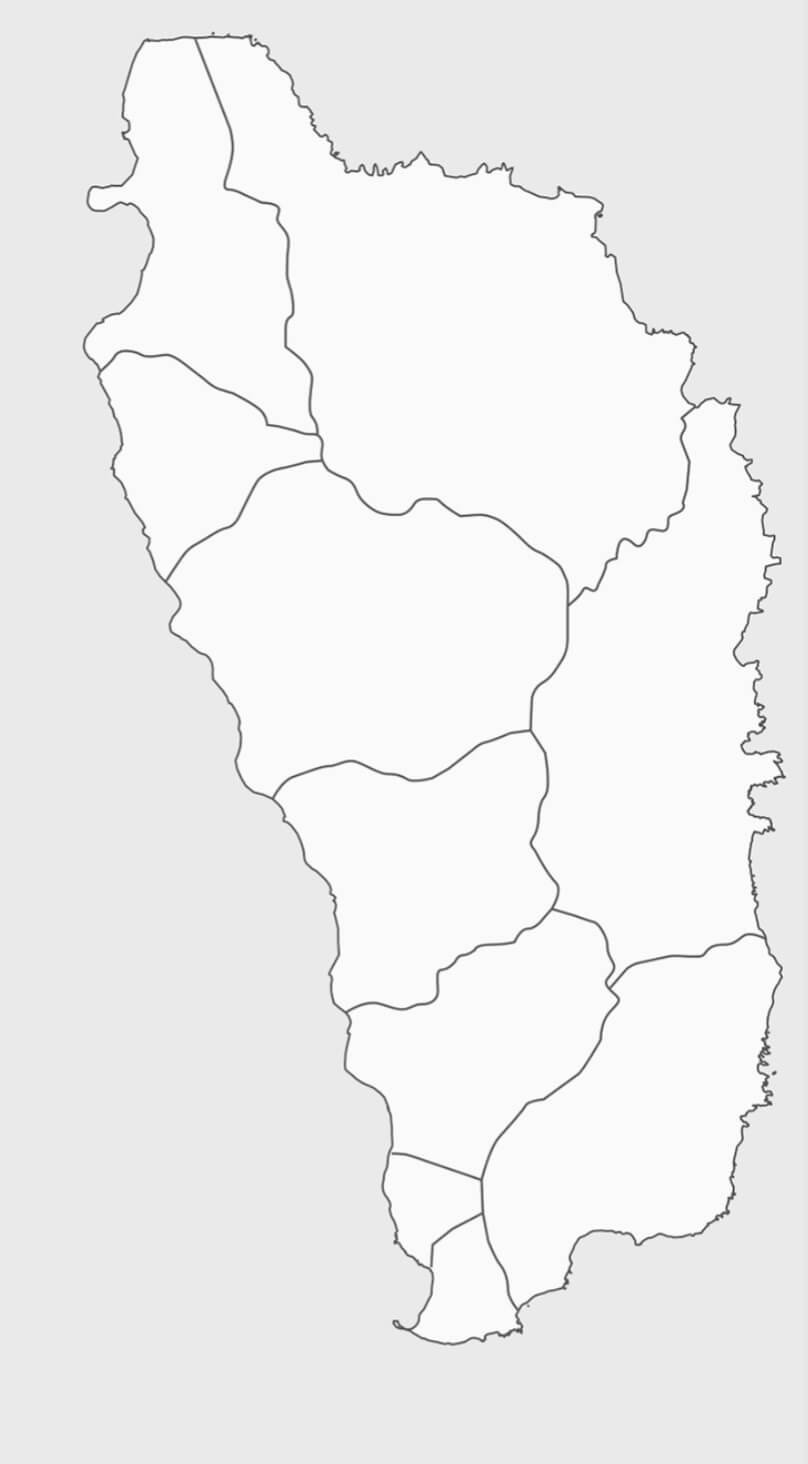 Dominica Map