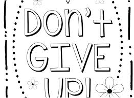 Don’t Give Up