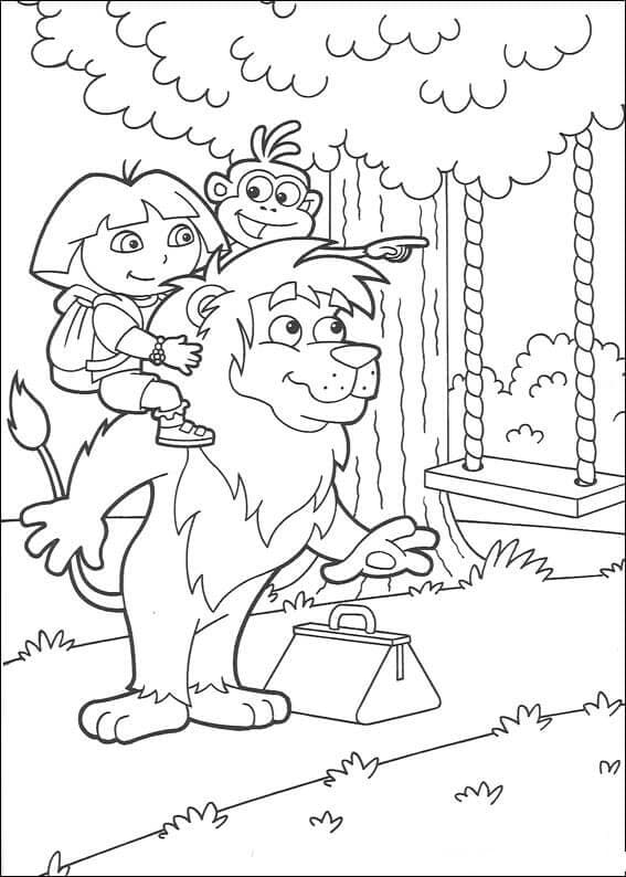 Dora, Boots with Lion