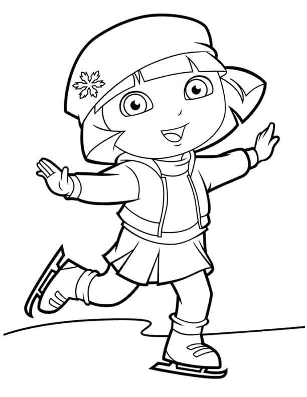 Dora Ice Skating