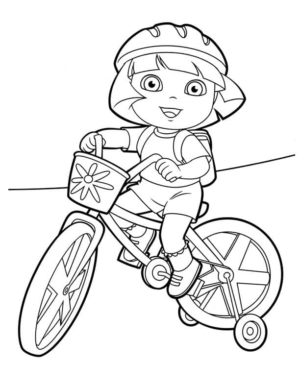 Dora Riding Bike