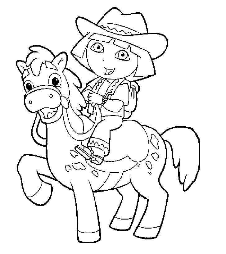 Dora and Pony