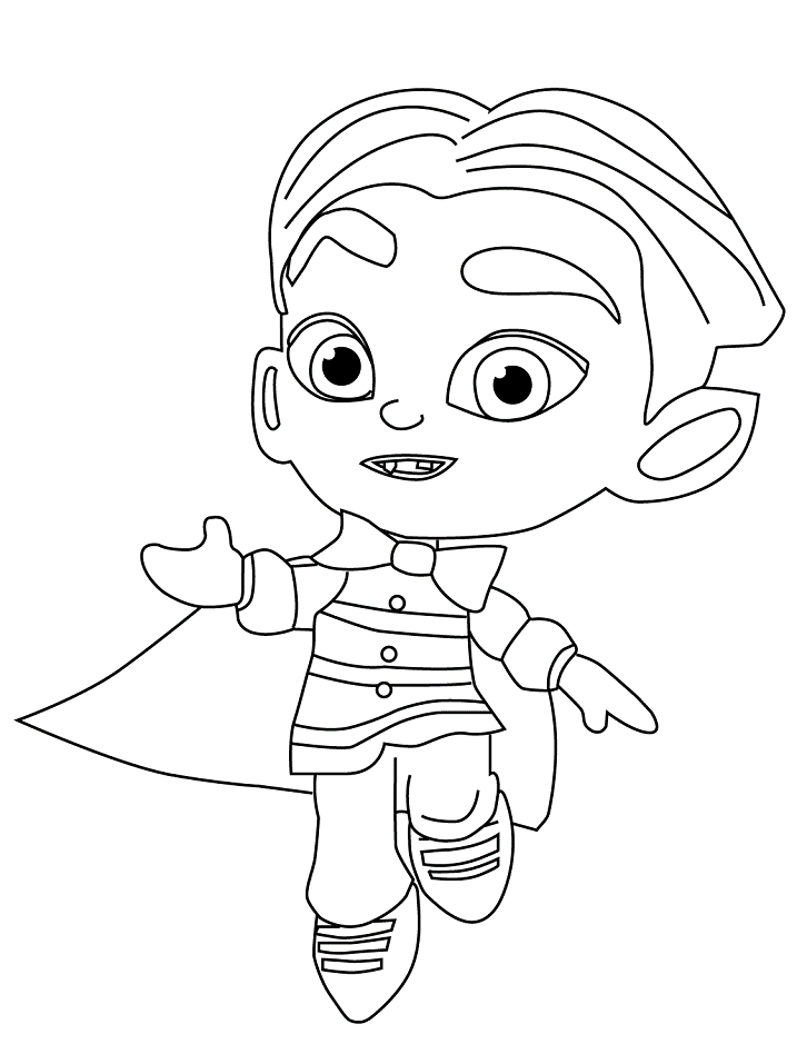 Drac Shadows from Super Monsters