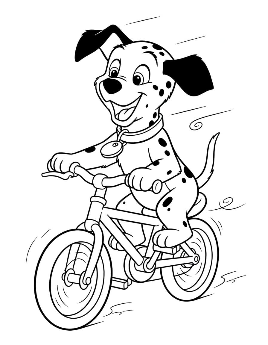Drawing 101 Dalmatians Free Printable