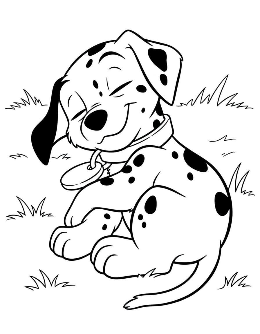 Drawing 101 Dalmatians Printable