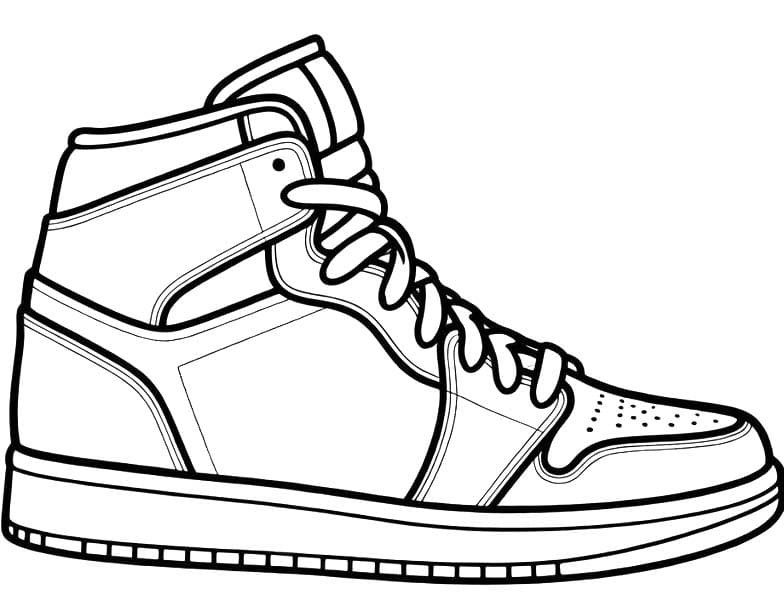 Drawing Air Jordan Simple