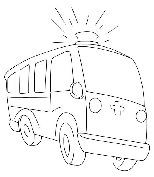 Drawing Ambulance Basic