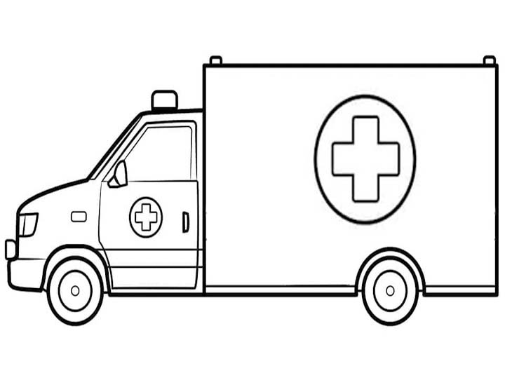 Drawing Ambulance Easy