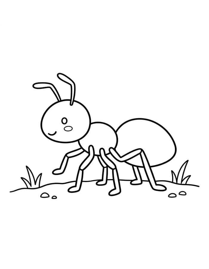 Drawing Ant Free Printable