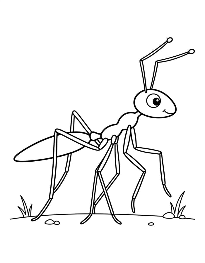 Drawing Ant Printable