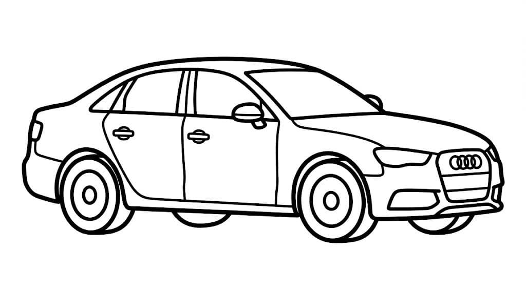 Drawing Audi Easy