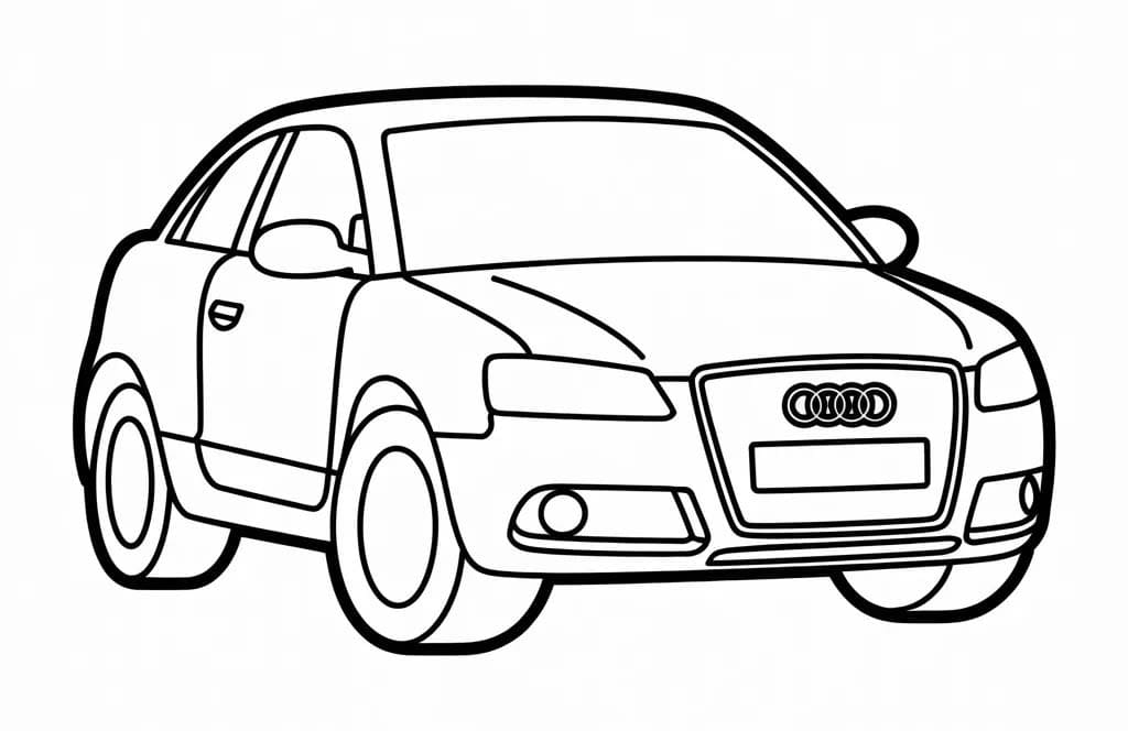 Drawing Audi