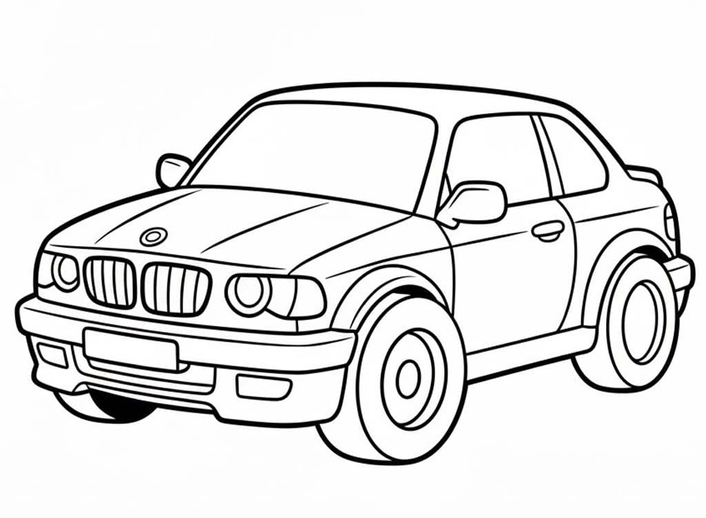 Drawing BMW Simple