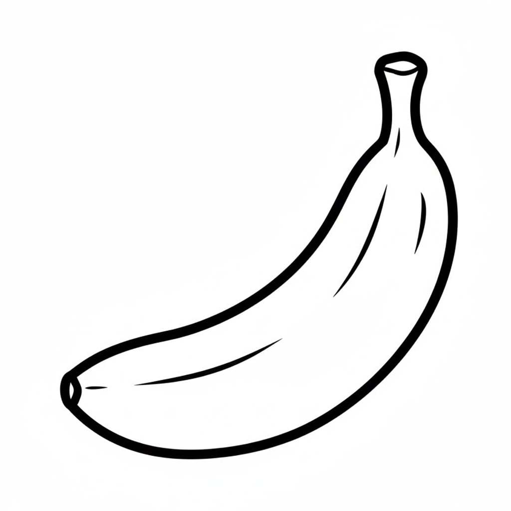 Drawing Banana Easy