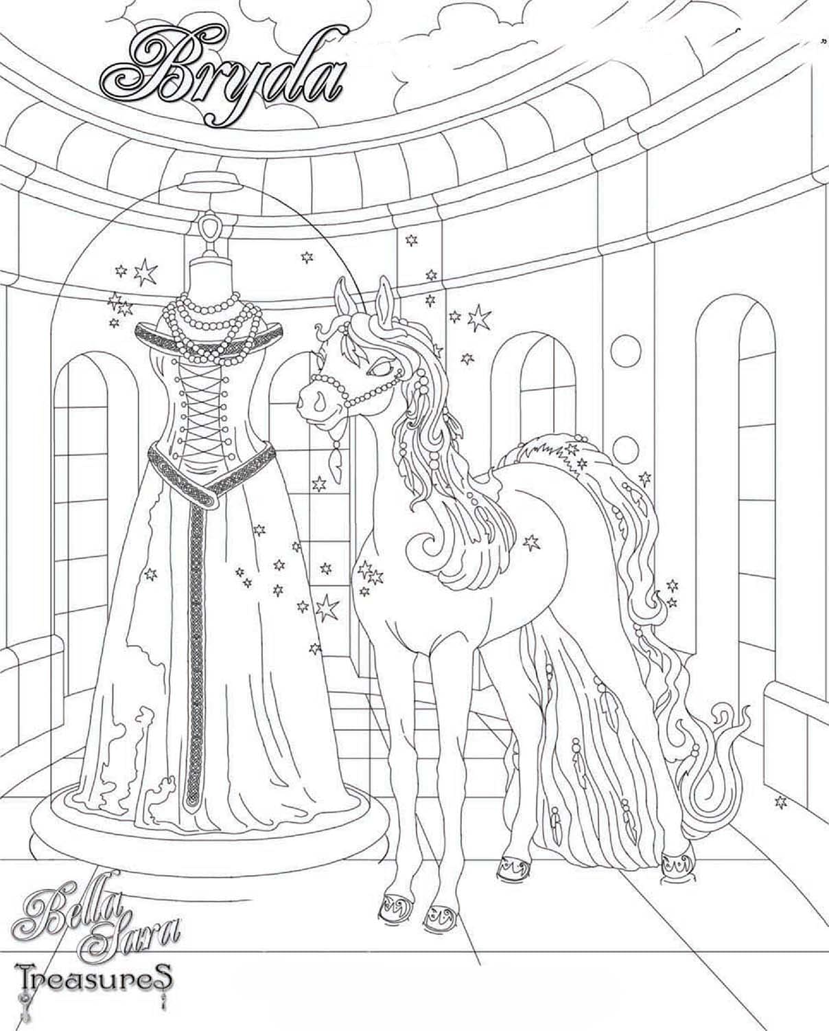 Drawing Bella Sara free