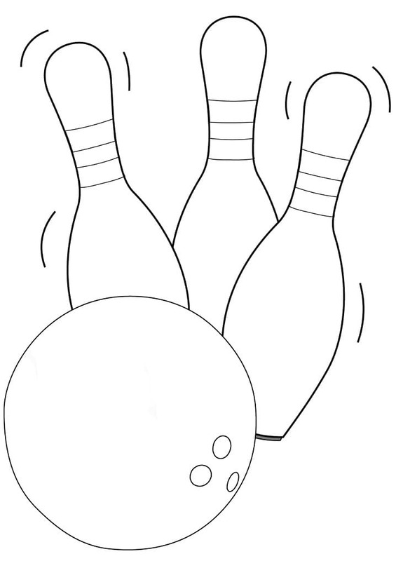 Drawing Bowling Easy