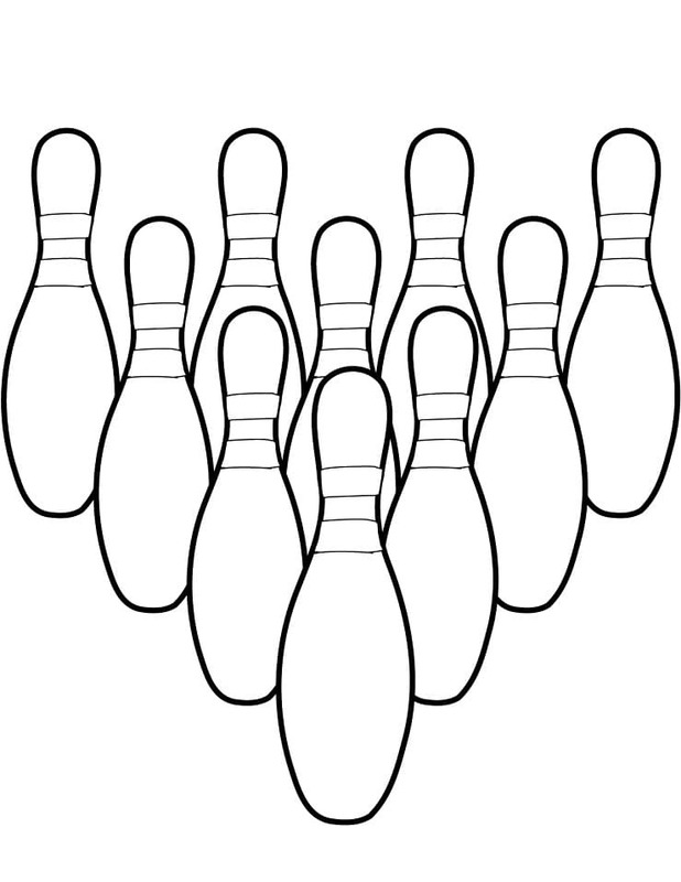 Drawing Bowling Simple