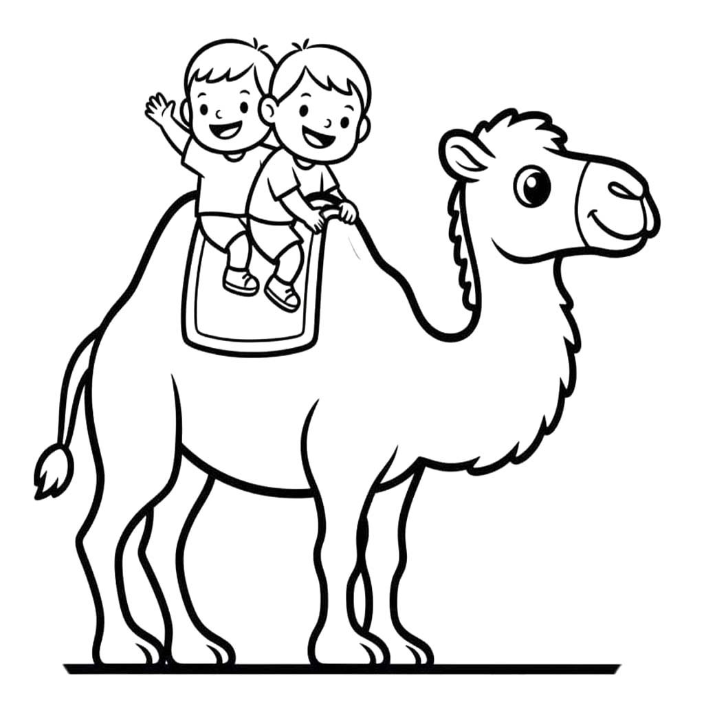 Drawing Camel Simple