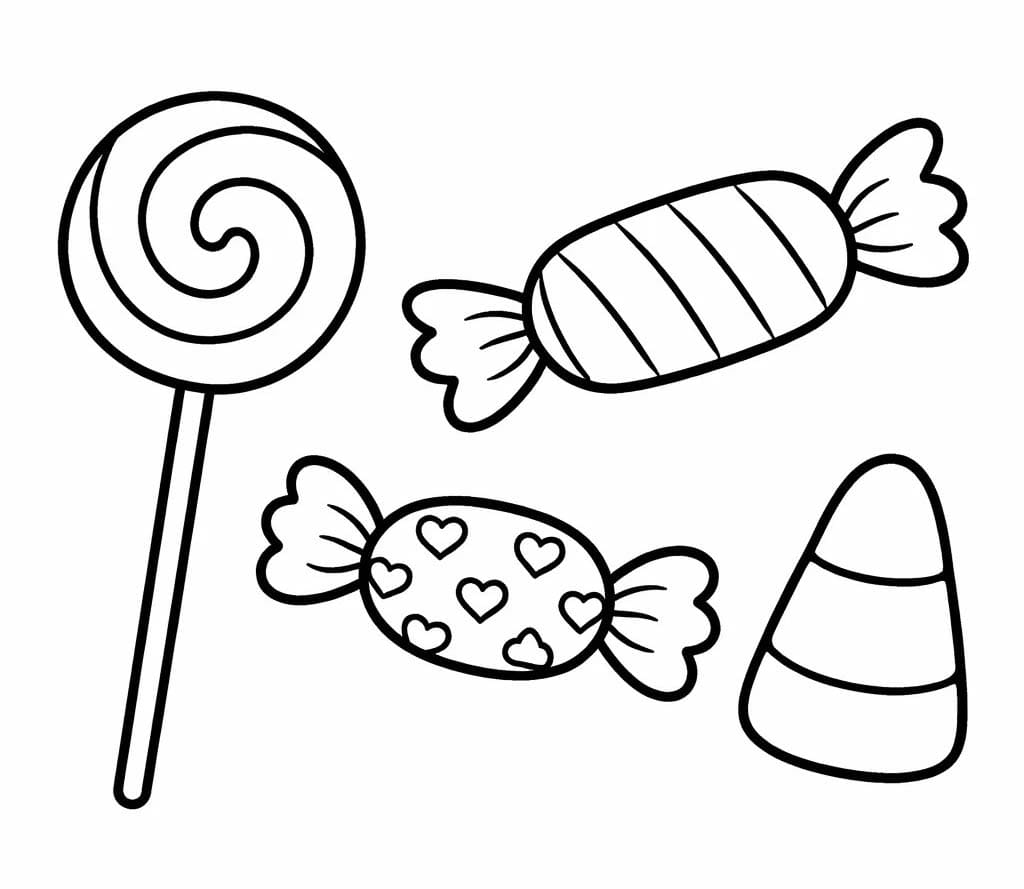 Drawing Candy Printable
