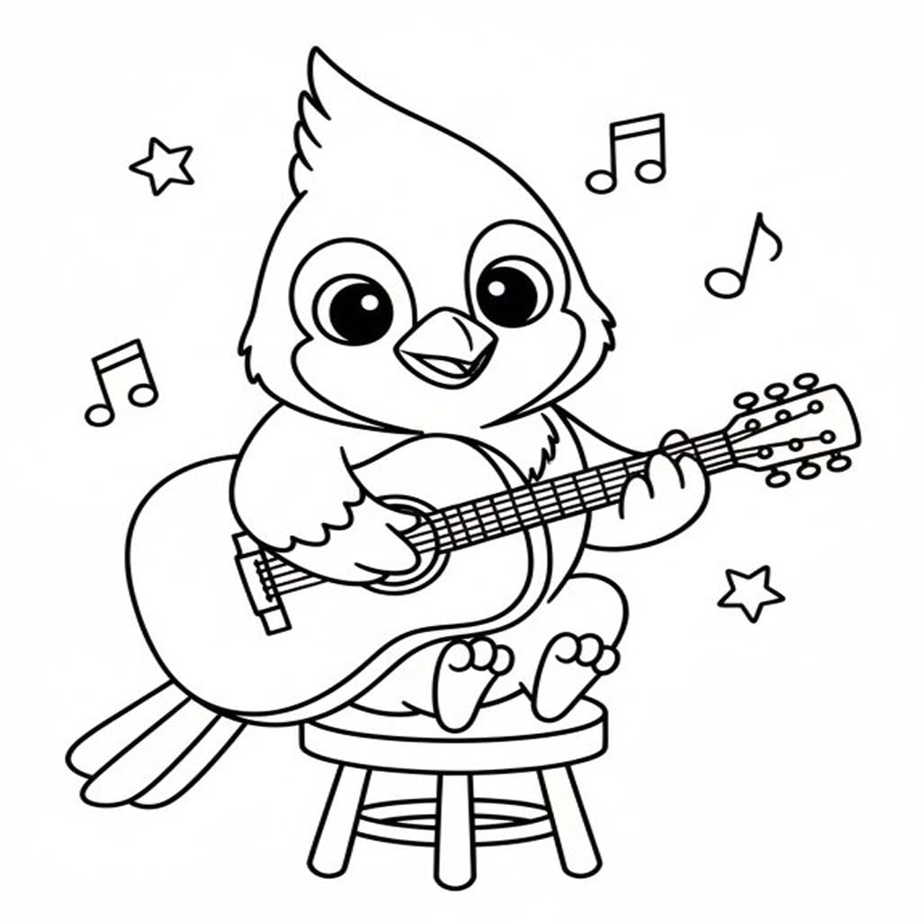 Drawing Cardinal