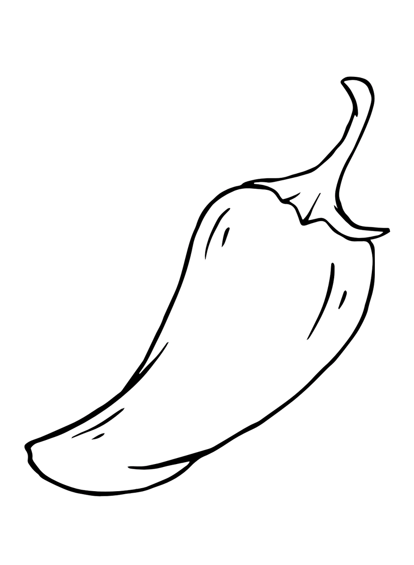 Drawing Chili Pepper