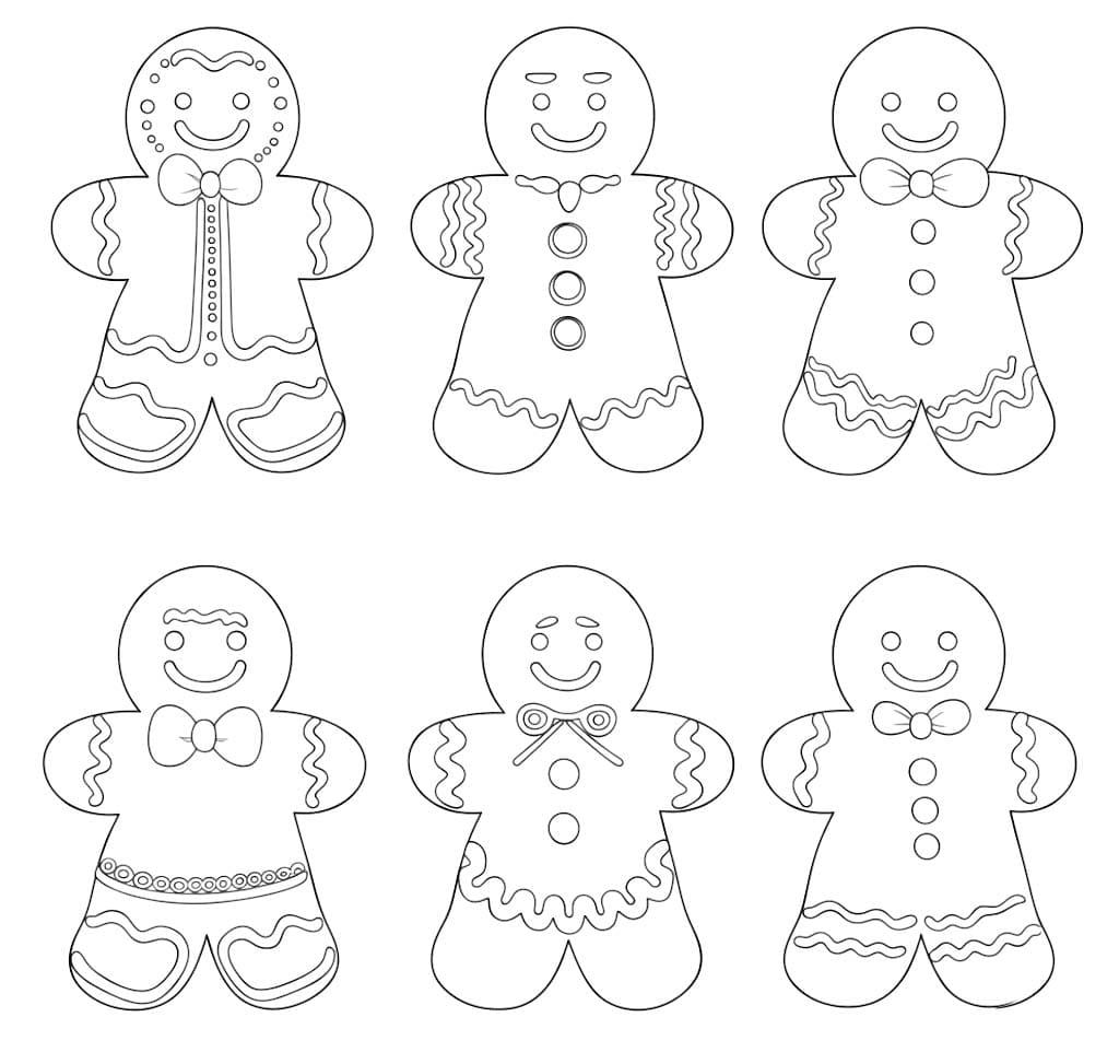 Drawing Christmas Cookie Free Printable