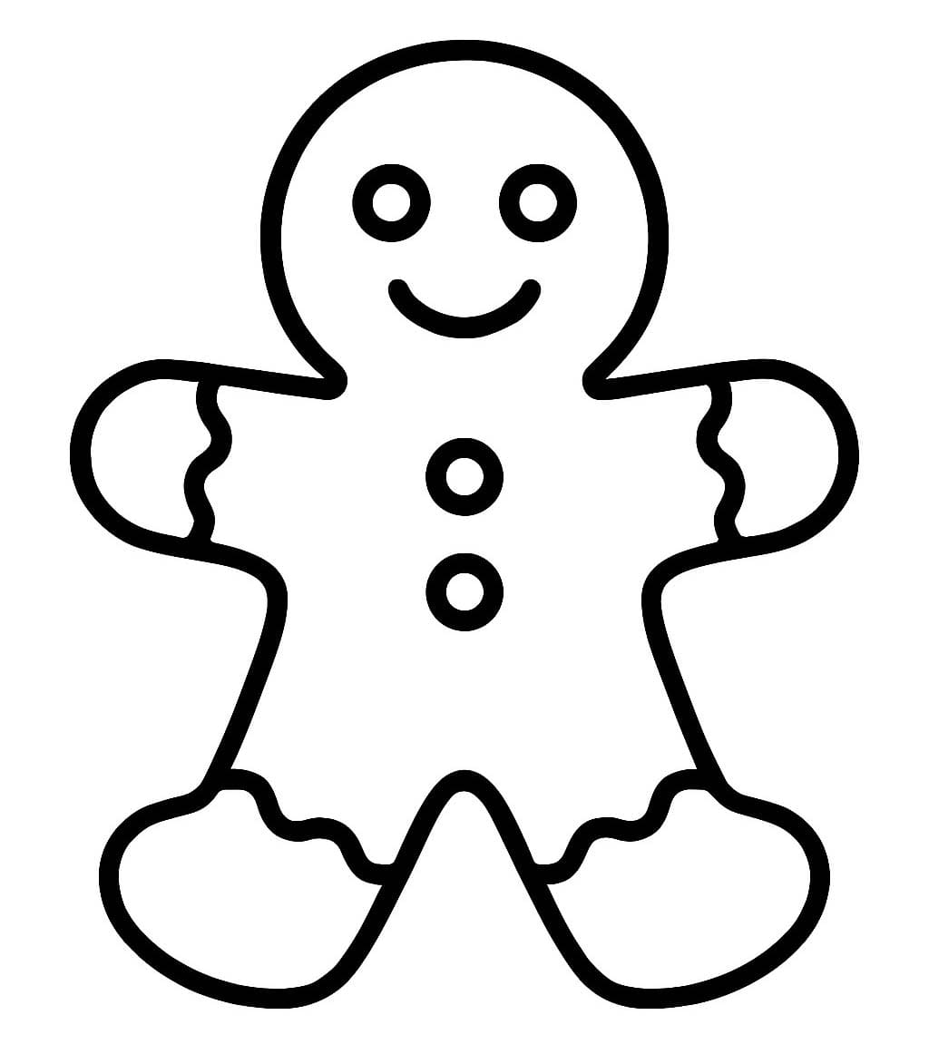 Drawing Christmas Cookie Printable