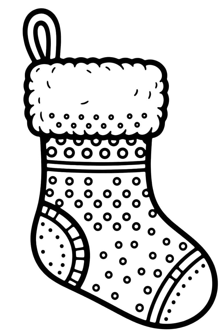 Drawing Christmas Stocking cute