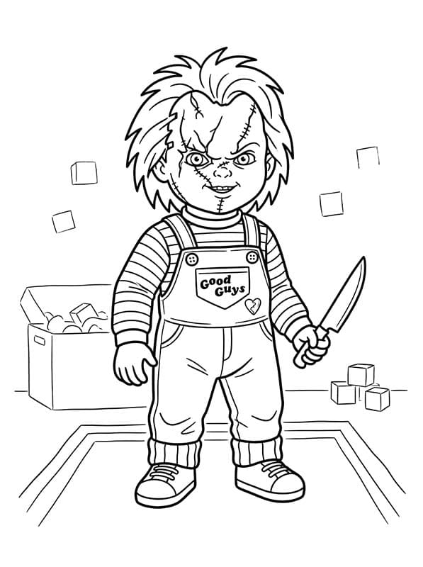 Drawing Chucky