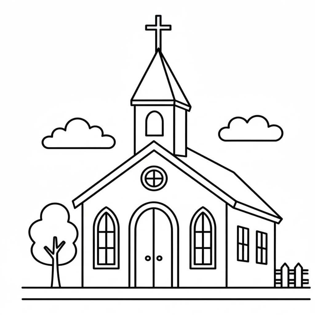 Drawing Church Free