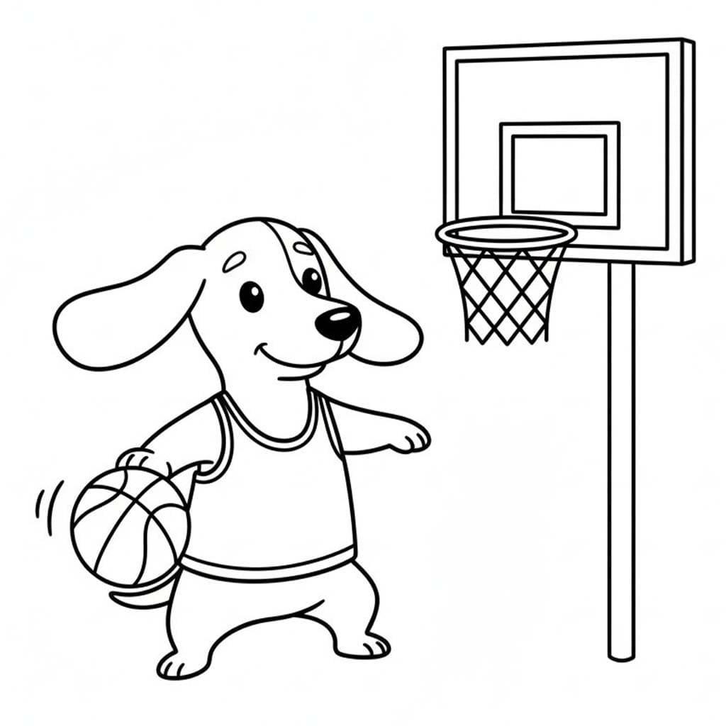 Drawing Dachshund