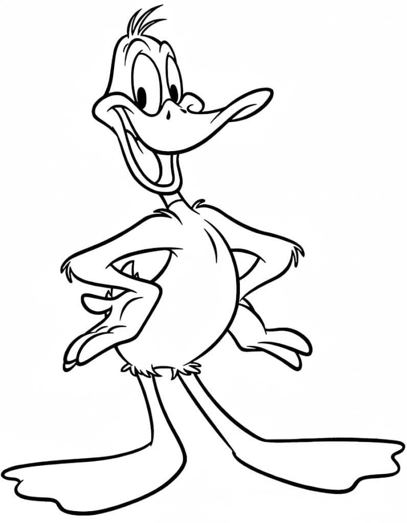 Drawing Daffy Duck Free