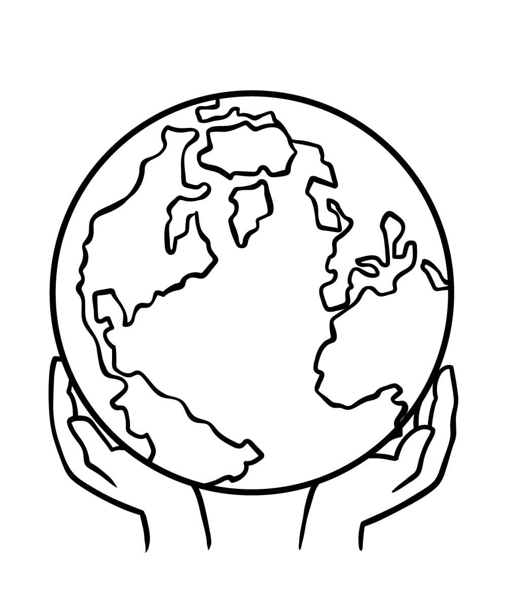 Drawing Earth For kids