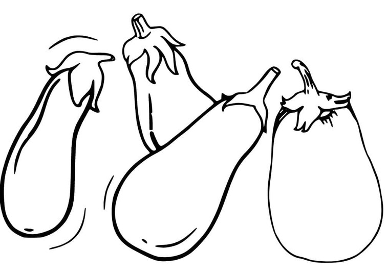 Drawing Eggplant easy