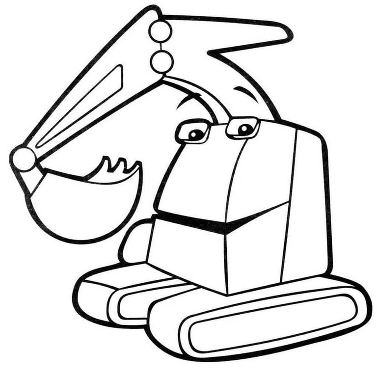 Drawing Excavator Easy