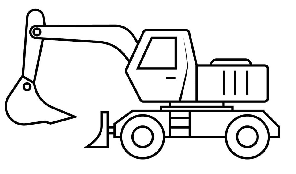 Drawing Excavator