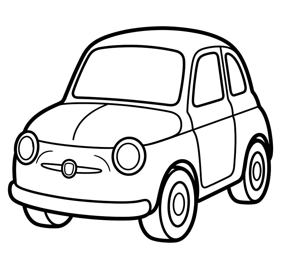 Drawing Fiat Printable