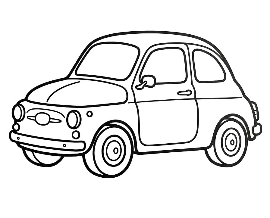 Drawing Fiat Simple