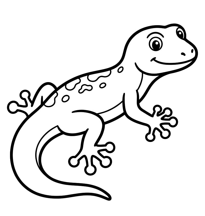 Drawing Gecko Free