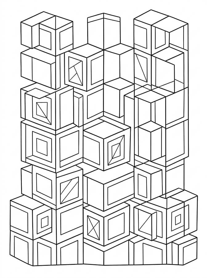 Drawing Geometric Printable