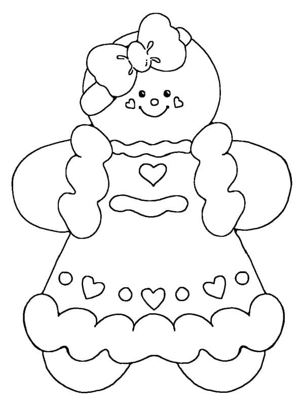 Drawing Gingerbread Man Basic