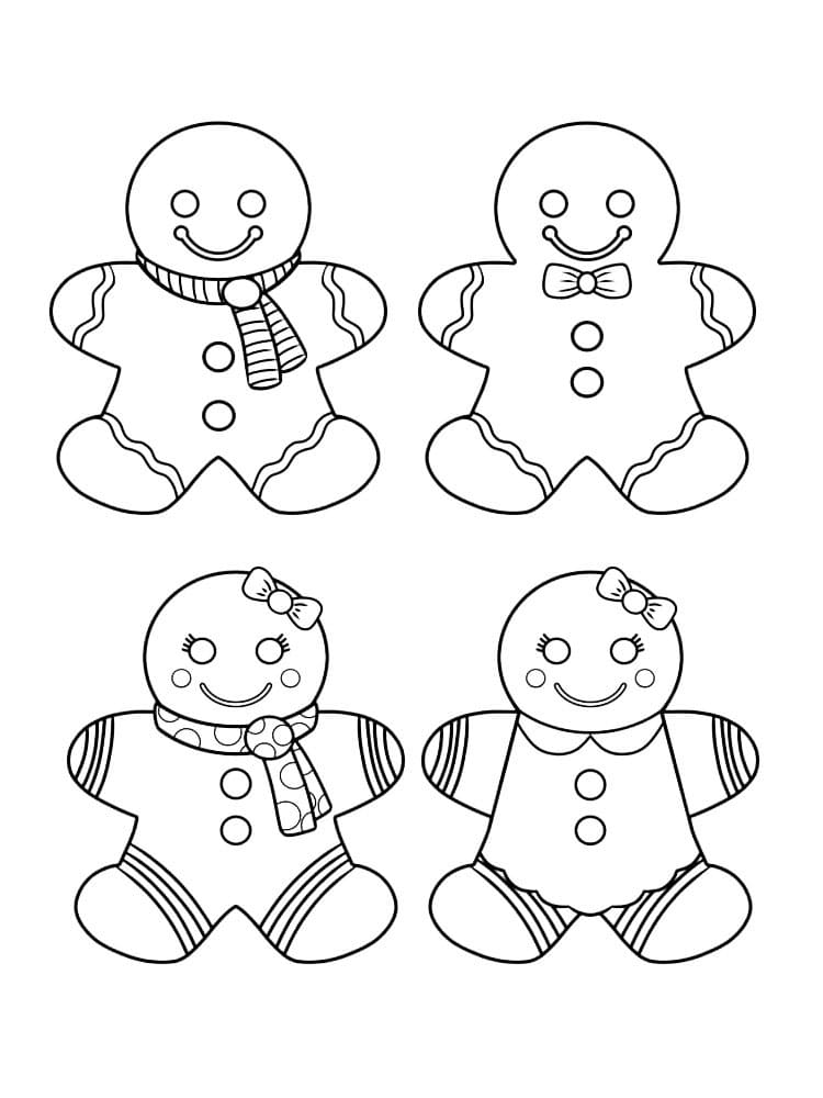 Drawing Gingerbread Man