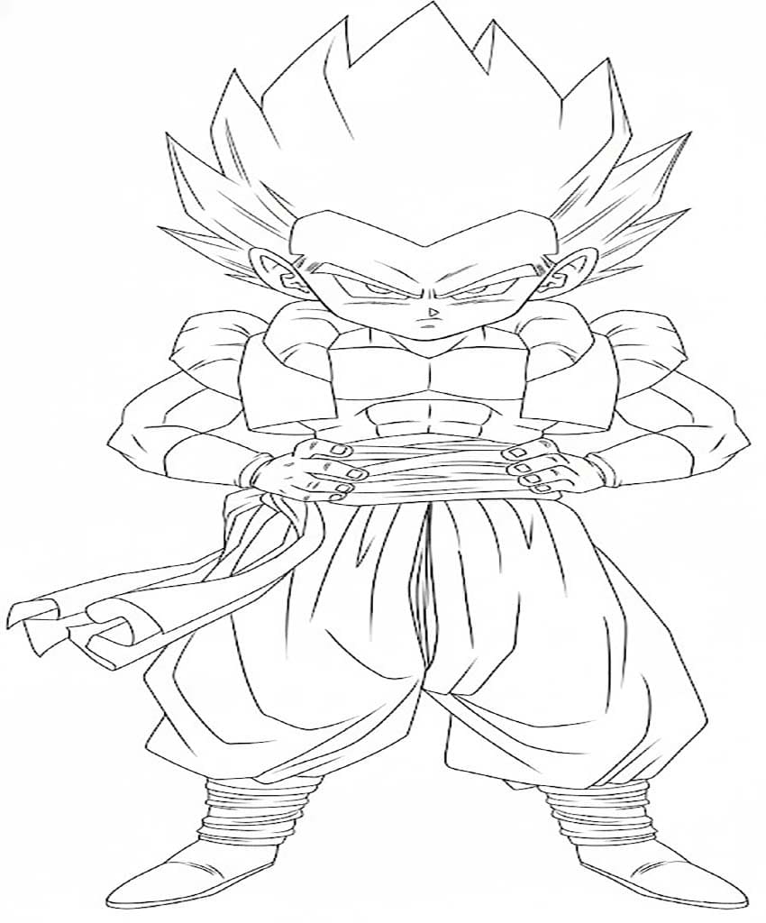 Drawing Gohan Basic