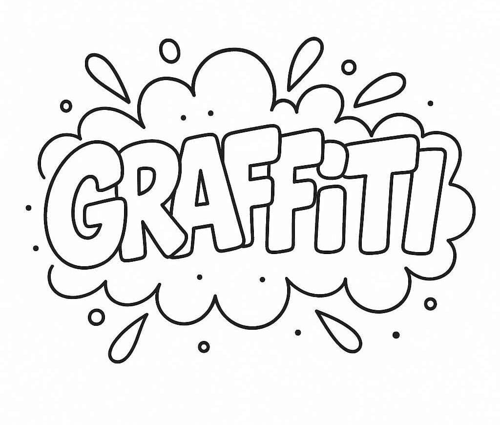 Drawing Graffiti Printable